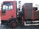 1994 Iveco  ML 80E with crane Truck over 7.5t Stake body photo 2