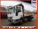 Iveco  ML 80 E15 platform approximately 3.90 meters 1996 Three-sided Tipper photo