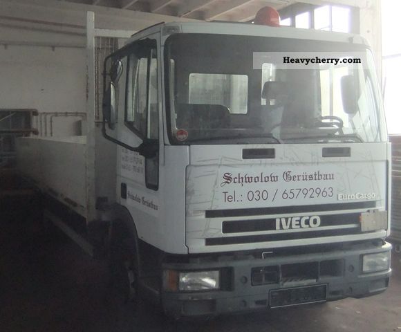 1999 Iveco  ml of 80 s Van or truck up to 7.5t Stake body photo