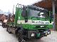 2002 Iveco  48H 380E 9100H + trailer with crane Penz Truck over 7.5t Timber carrier photo 1