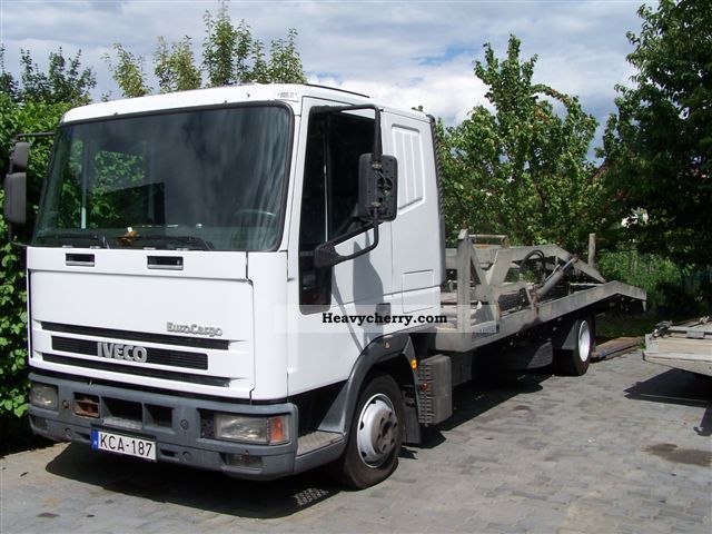 2002 Iveco  Euro Cargo 75 E 17 Van or truck up to 7.5t Car carrier photo