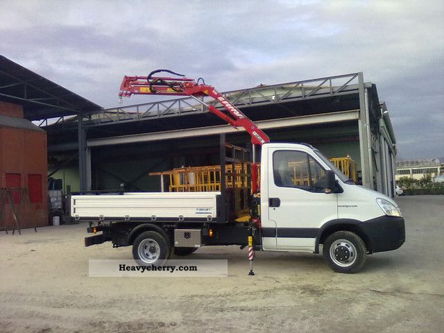 2008 Iveco  DAILY 35C12 Van or truck up to 7.5t Truck-mounted crane photo