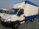 Iveco  DAILY 50C15 * CASE 4.30m 2007 Stake body and tarpaulin photo
