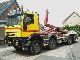 Iveco  MP410E44 8x4 hook device 2002 Roll-off tipper photo