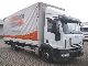 2008 Iveco  ML 120 E 22 P Flatbed / Ldbw. Air + APC Truck over 7.5t Stake body and tarpaulin photo 1