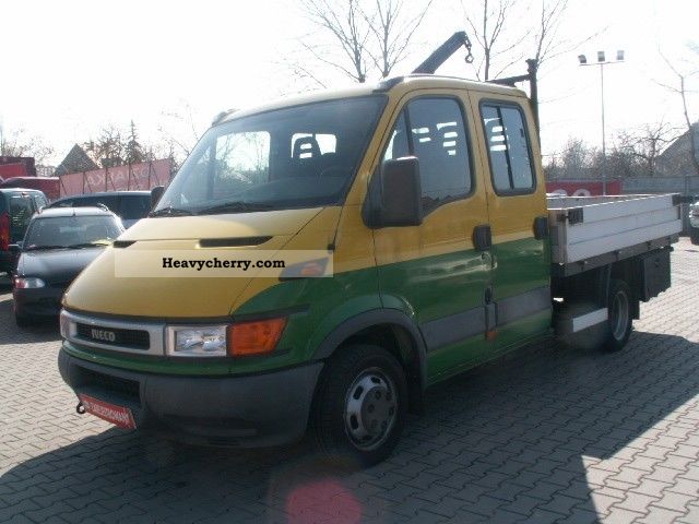 2001 Iveco  Daily 35C, DŹWIG, ODLICZ VAT! Van or truck up to 7.5t Truck-mounted crane photo