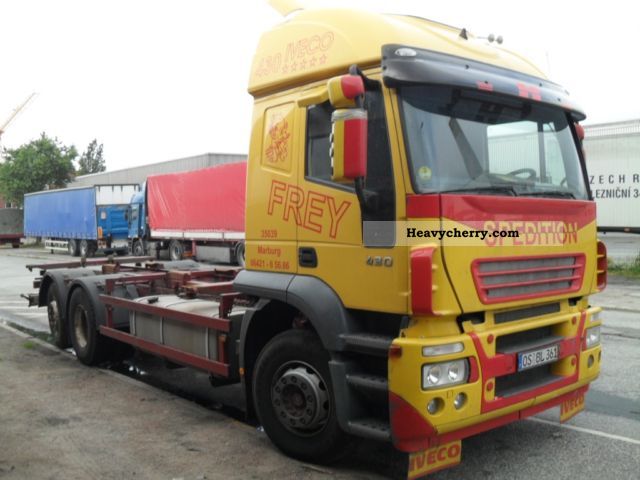 2005 Iveco  A2SY 26ST43 BDF 430HP 440,420450,400 steering axle Truck over 7.5t Swap chassis photo