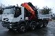 2007 Iveco  Trakker 440 with Palfinger PK85002 crane jib + Semi-trailer truck Heavy load photo 1