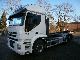 2008 Iveco  Stralis 6x2 guided AT260S45Y/PS € 5 Truck over 7.5t Roll-off tipper photo 2