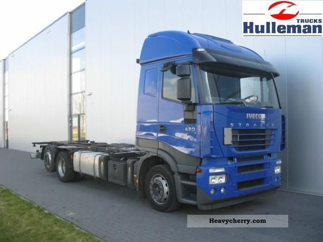 2006 Iveco  STRALIS AS440S42T 6X2 EURO 5 Truck over 7.5t Swap chassis photo