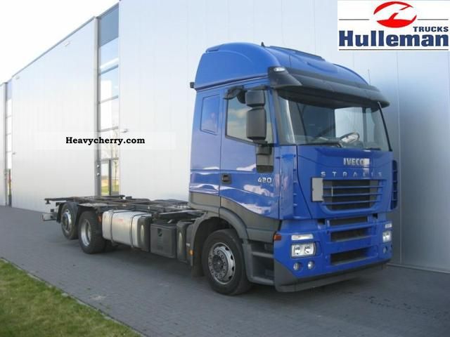 2006 Iveco  STRALIS AS440S42T 6X2 EURO 5 Truck over 7.5t Chassis photo