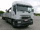 Iveco  E42 240 with crane and trailer pile mk136 RSL 1999 Stake body photo