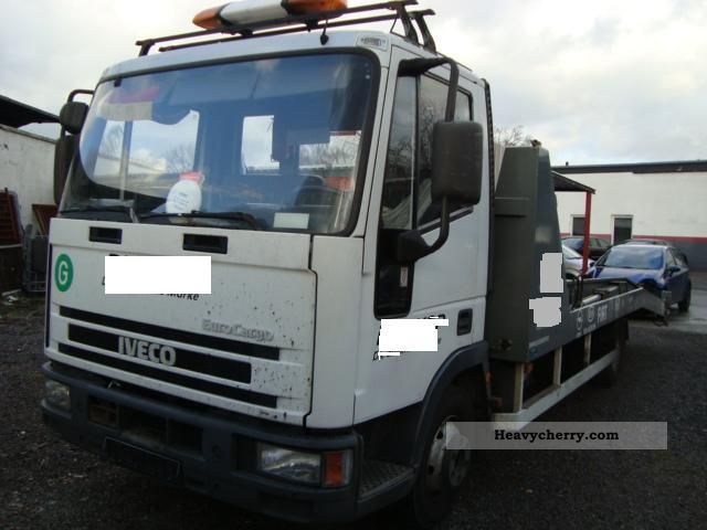 2000 Iveco  75 E 15 ** bunk ** Van or truck up to 7.5t Car carrier photo