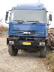 2000 Iveco  Magirus 380 E 42 W 6x6 Truck over 7.5t Timber carrier photo 1