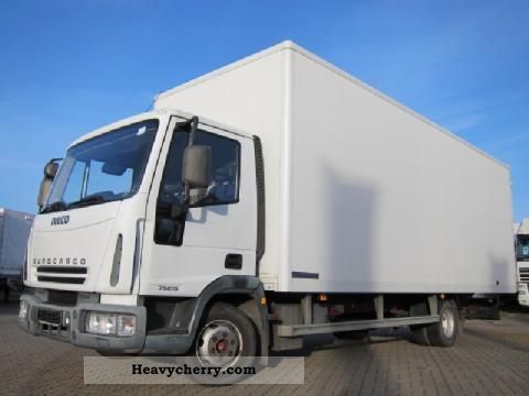 2004 Iveco  75 E 15 Van or truck up to 7.5t Box photo
