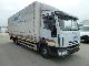 2006 Iveco  Euro Cargo 80E18 Flatbed / tarpaulin / / LBW! 6-seal system Truck over 7.5t Stake body and tarpaulin photo 1