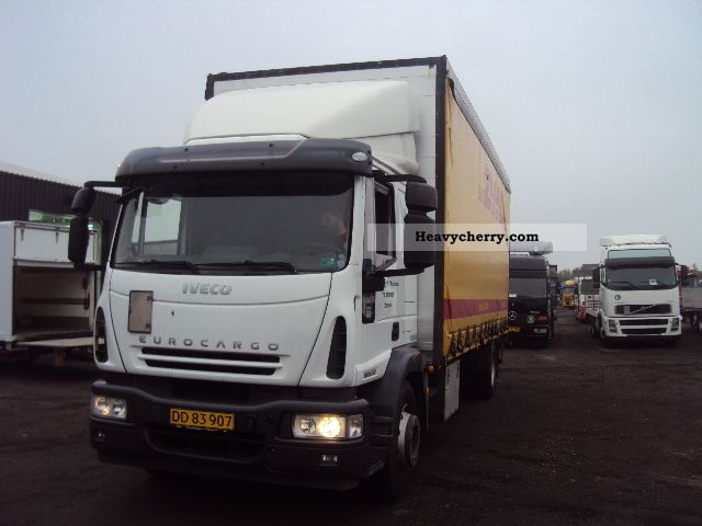 2008 Iveco  180 E 30 Truck over 7.5t Stake body and tarpaulin photo