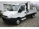Iveco  Daily 29L 12 platform with trailer hitch 2011 Stake body photo