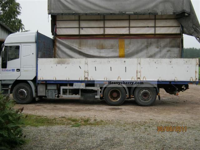 1995 Iveco  240 E 38 6x2 Truck over 7.5t Stake body and tarpaulin photo