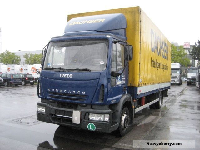 2006 Iveco  ML120E24P Van or truck up to 7.5t Stake body and tarpaulin photo