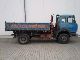 1989 Iveco  Magirus 160-23AH 3-side tipper ATLAS crane AHK Truck over 7.5t Three-sided Tipper photo 5