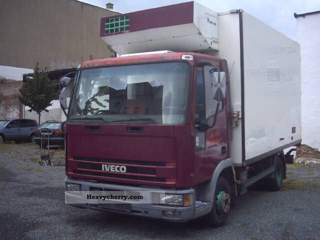 1996 Iveco  ML 75 E 14 Van or truck up to 7.5t Refrigerator body photo
