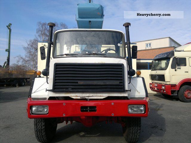 1987 Iveco  M256 D26 AK 6X6 AGBO G500 drill 500 meters Truck over 7.5t Other trucks over 7 photo