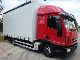 2010 Iveco  Euro Cargo 80E22 EEV Pr.-Pl. LBW, long cabin Truck over 7.5t Stake body and tarpaulin photo 1