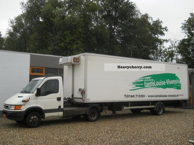 2004 Iveco  Daily 40C13 BE trailer + cooling + Tail lift Semi-trailer truck Other semi-trailer trucks photo