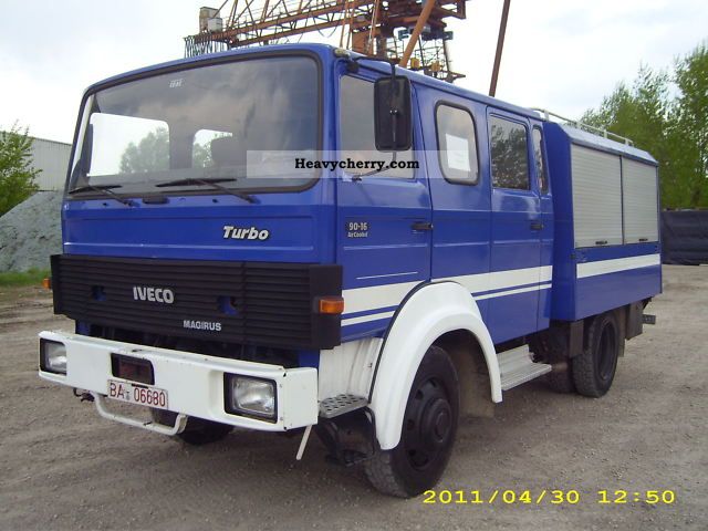 1985 Iveco  AW 90-16 4x4 Van or truck up to 7.5t Box photo