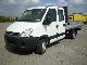 Iveco  Daily - 35S13D - Platform with double cab 2011 Stake body photo