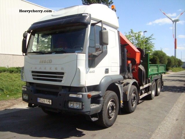 2007 Iveco  TRAKKER 8X4 AD410T44 Truck over 7.5t Stake body photo