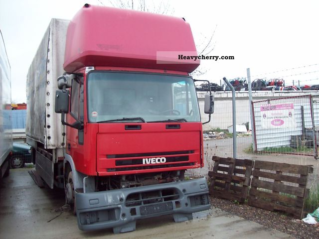 1997 Iveco  80-15 Van or truck up to 7.5t Stake body and tarpaulin photo