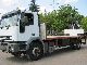 2000 Iveco  190 E 24 / Flatbed crane HIAB 102-Heck Truck over 7.5t Stake body photo 3
