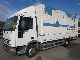 2003 Iveco  ML 75 E 18 TECTOR Flatbed / tarpaulin LBW 1 to 6.1 m. Van or truck up to 7.5t Stake body and tarpaulin photo 1