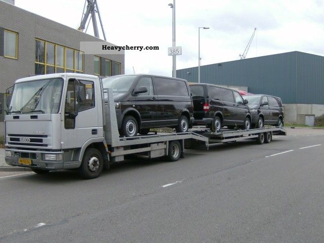 1992 Iveco  ML75E14 Van or truck up to 7.5t Car carrier photo