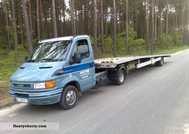 2002 Iveco  TURBO DAILY 50C15 AUTOLAWETA Truck over 7.5t Car carrier photo