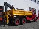 1985 Iveco  Magirus 260 25 TO 3-side tipper Meiller crane Truck over 7.5t Tipper photo 3