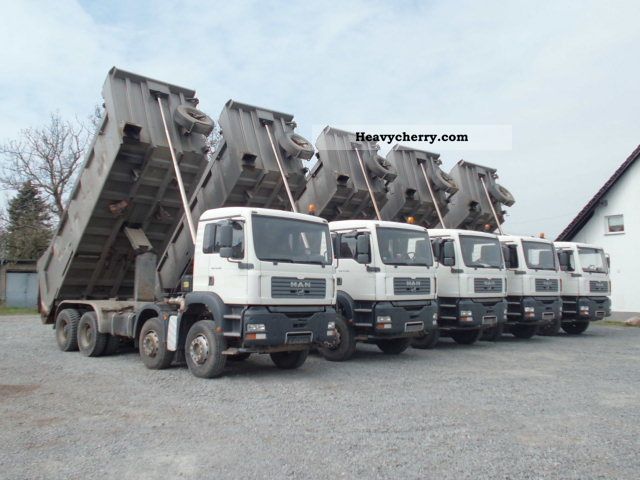 2003 MAN  41 413 8x4 SWITCH Truck over 7.5t Tipper photo