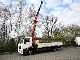 2001 MAN  14 224 flatbed with crane Palfinger PK 9500 Truck over 7.5t Stake body photo 2