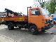 1986 MAN  VW-10 136 tipper with rear crane / low KM Truck over 7.5t Tipper photo 1