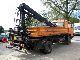 1986 MAN  VW-10 136 tipper with rear crane / low KM Truck over 7.5t Tipper photo 2