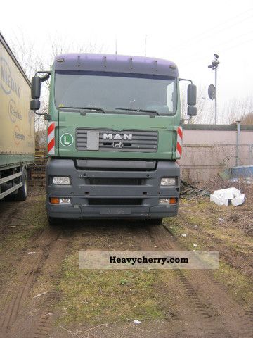 2005 MAN  TGA 18.430/Schalter / hydraulic / engine damage Semi-trailer truck Standard tractor/trailer unit photo