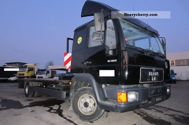 2000 MAN  12 220 chassis, NAVI, 1 HAND HEATER Truck over 7.5t Chassis photo