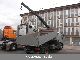 2004 MAN  LE 15 220 3-way tipper with Palfinger crane Truck over 7.5t Three-sided Tipper photo 1
