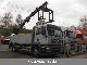 MAN  TGA 18.390 building platform with MKG crane 2006 Truck-mounted crane photo