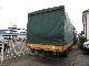 2008 MAN  7150 Pritche Plane Van or truck up to 7.5t Stake body and tarpaulin photo 4