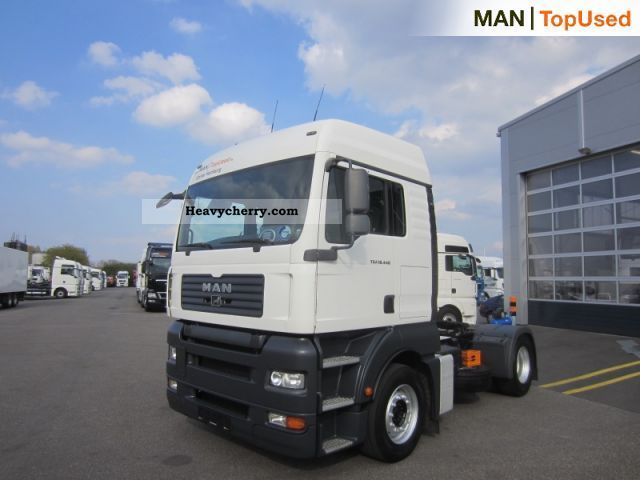 2008 MAN  TGA 18.440 4X2 BLS (Euro4 / switch) Semi-trailer truck Standard tractor/trailer unit photo
