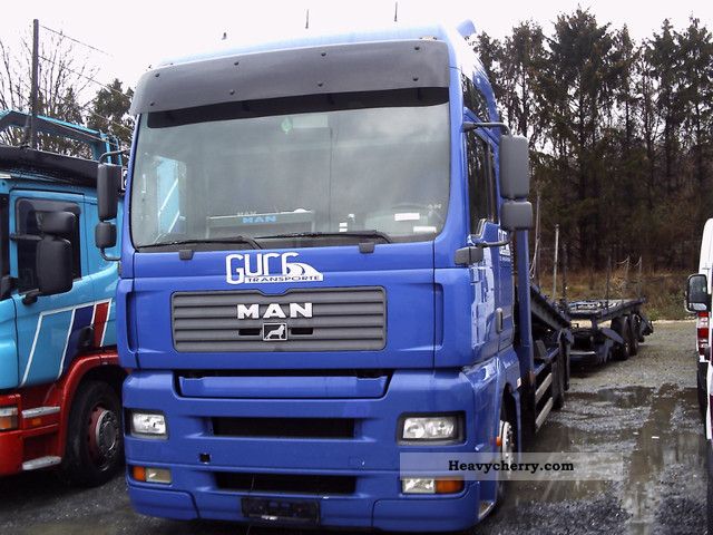 2004 MAN  18.480TGA XXLAutotransporter with trailer 2etag Truck over 7.5t Car carrier photo