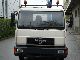 1997 MAN  L2000 Meiller three-way tipper with crane and hook Van or truck up to 7.5t Tipper photo 5